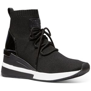 MICHAEL Michael Kors Black Women's Heel Sneakers